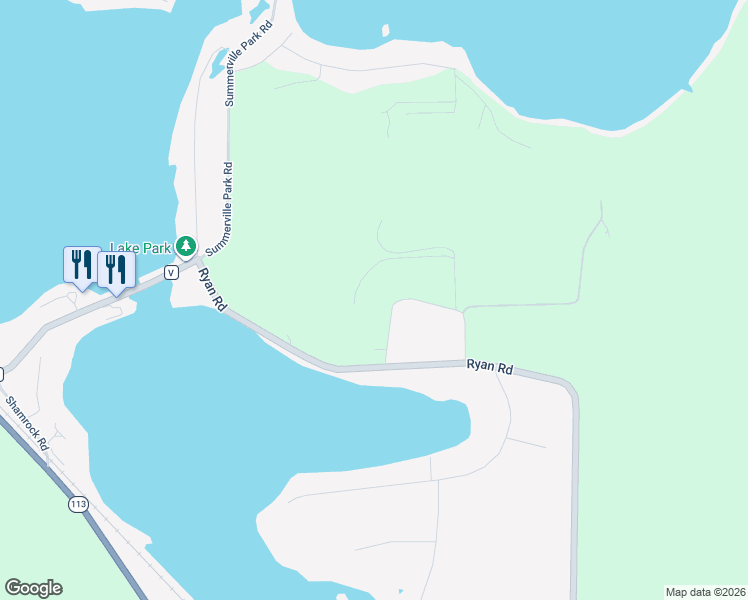 map of restaurants, bars, coffee shops, grocery stores, and more near W11330 Cactus Acres in Lodi
