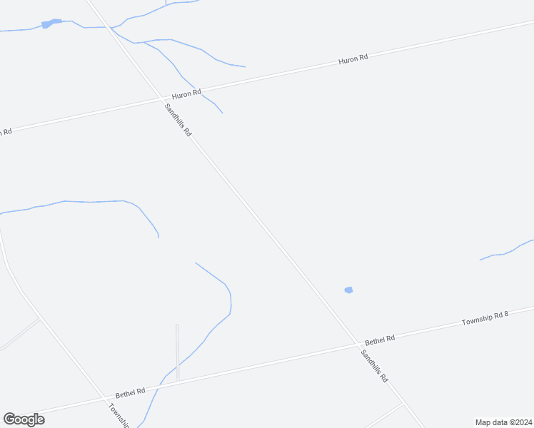 map of restaurants, bars, coffee shops, grocery stores, and more near 1635 Sandhills Road in New Hamburg