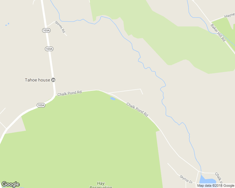 map of restaurants, bars, coffee shops, grocery stores, and more near 91 Chalk Pond Road in Newbury