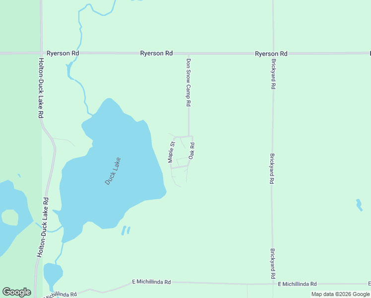 map of restaurants, bars, coffee shops, grocery stores, and more near 5903 Birch Street in Twin Lake