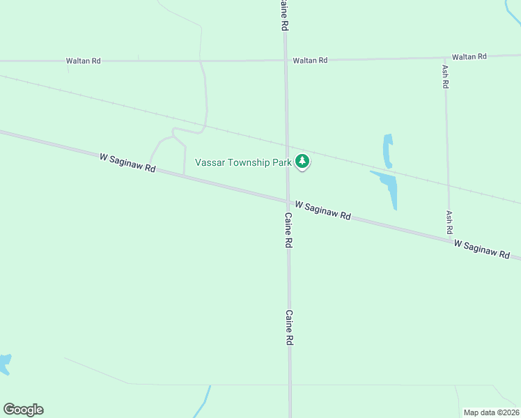 map of restaurants, bars, coffee shops, grocery stores, and more near 4536 West Saginaw Road in Vassar