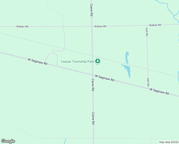 map of restaurants, bars, coffee shops, grocery stores, and more near 4536 West Saginaw Road in Vassar