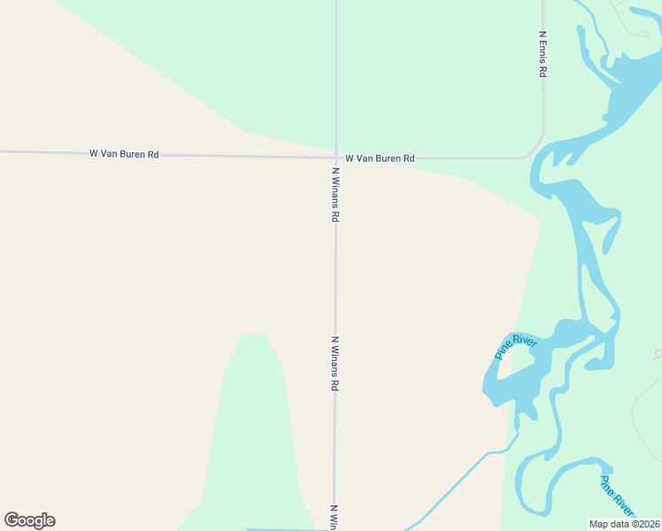map of restaurants, bars, coffee shops, grocery stores, and more near 46 North Winans Road in Alma