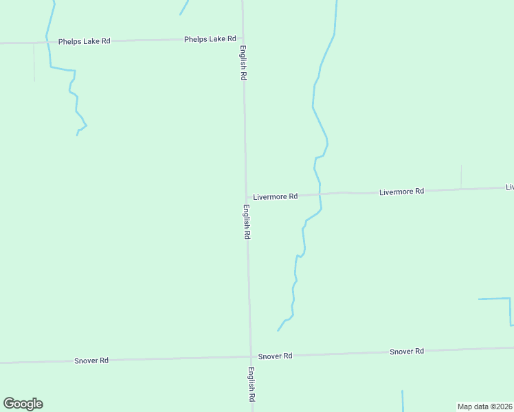 map of restaurants, bars, coffee shops, grocery stores, and more near 5000-5118 Livermore Road in Clifford