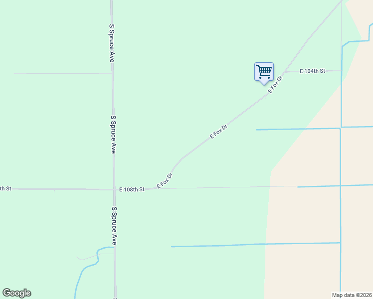 map of restaurants, bars, coffee shops, grocery stores, and more near 2630 East Fox Drive in Grant