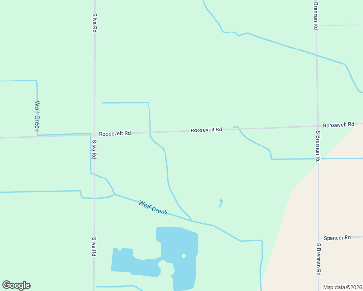 map of restaurants, bars, coffee shops, grocery stores, and more near 17625 Roosevelt Road in Hemlock