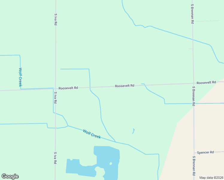 map of restaurants, bars, coffee shops, grocery stores, and more near 17625 Roosevelt Road in Hemlock