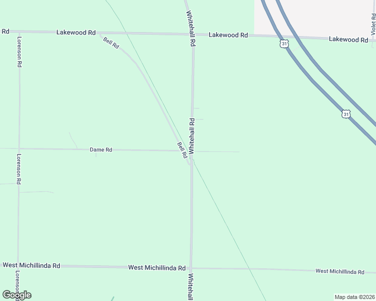 map of restaurants, bars, coffee shops, grocery stores, and more near 5786 Whitehall Road in Whitehall