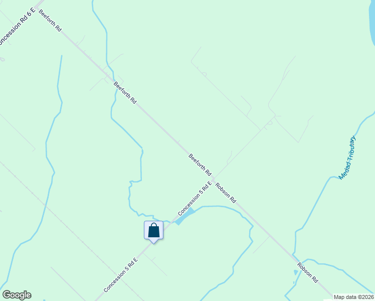 map of restaurants, bars, coffee shops, grocery stores, and more near 806 Beeforth Road in Hamilton