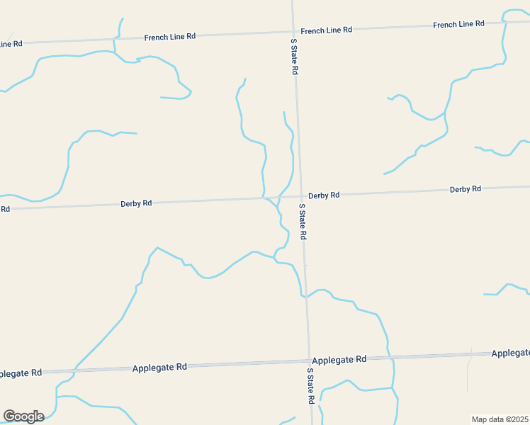 map of restaurants, bars, coffee shops, grocery stores, and more near 5400 Derby Road in Applegate