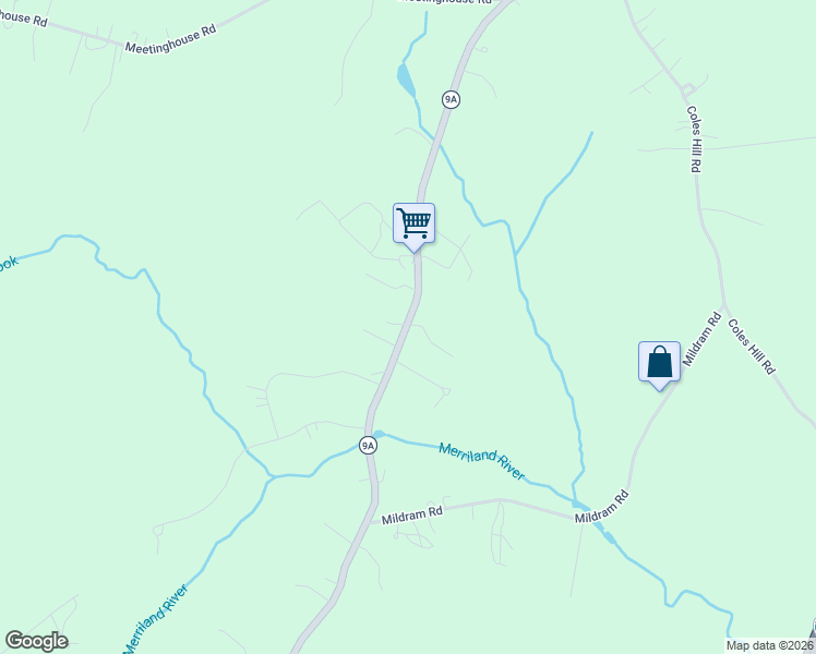 map of restaurants, bars, coffee shops, grocery stores, and more near 1007 Branch Road in Wells