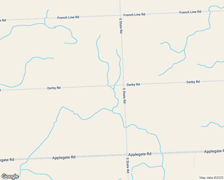 map of restaurants, bars, coffee shops, grocery stores, and more near 5400 Derby Road in Applegate