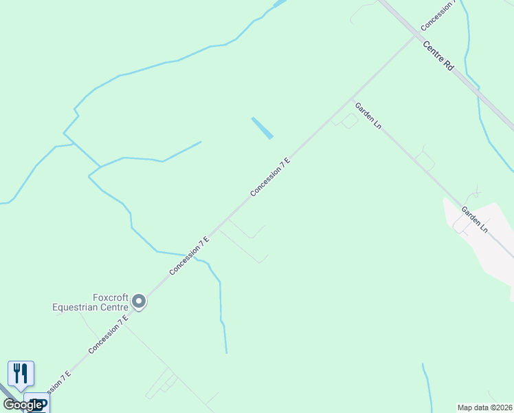map of restaurants, bars, coffee shops, grocery stores, and more near 151 Concession 7 East in Hamilton