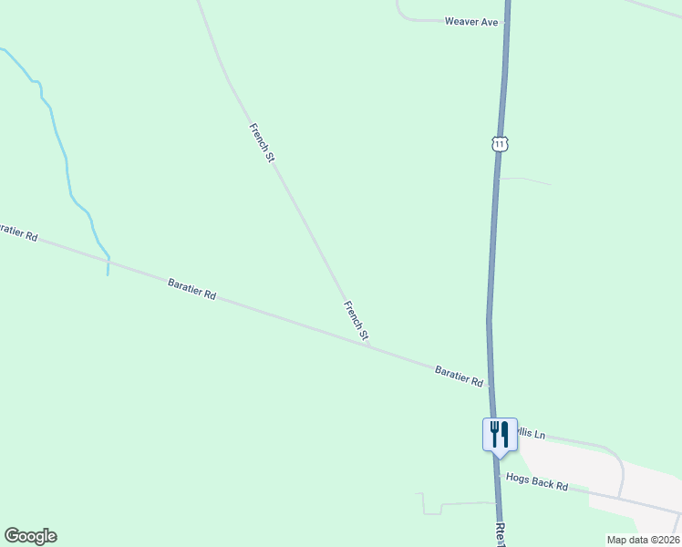 map of restaurants, bars, coffee shops, grocery stores, and more near 32 French Street in Hastings