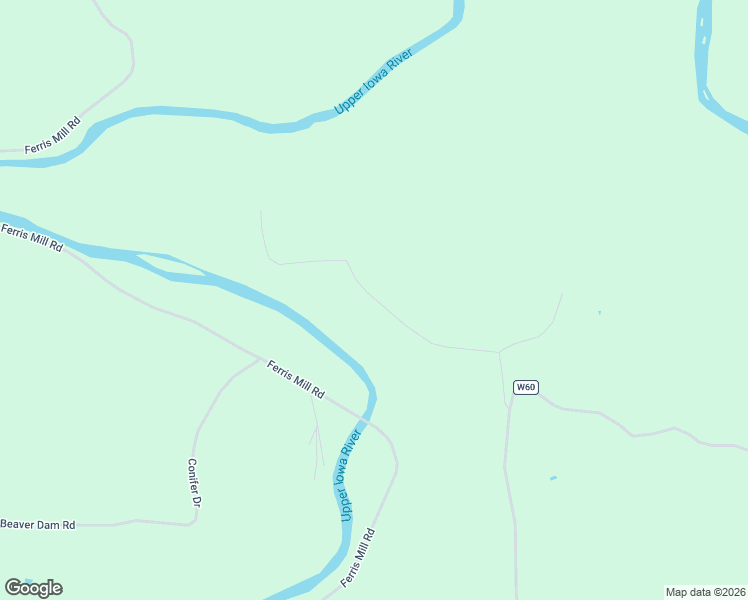 map of restaurants, bars, coffee shops, grocery stores, and more near 2005 Ferris Mill Road in Decorah