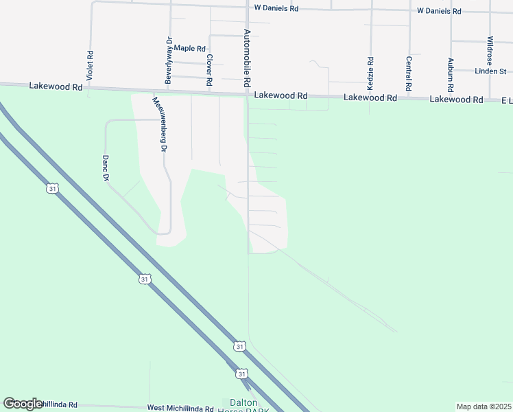 map of restaurants, bars, coffee shops, grocery stores, and more near 5926 Automobile Road in Twin Lake