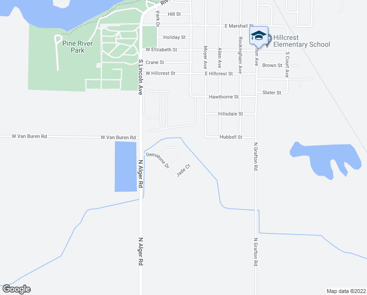 map of restaurants, bars, coffee shops, grocery stores, and more near 238 Ruby Court in Alma
