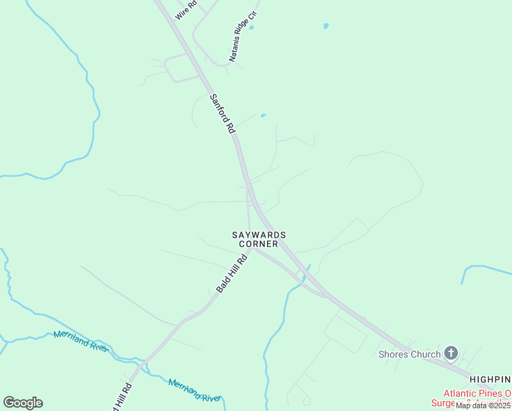 map of restaurants, bars, coffee shops, grocery stores, and more near 168 High Pine Loop Road in Wells