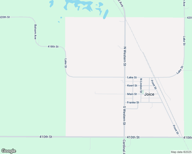 415th Street, Joice IA Walk Score