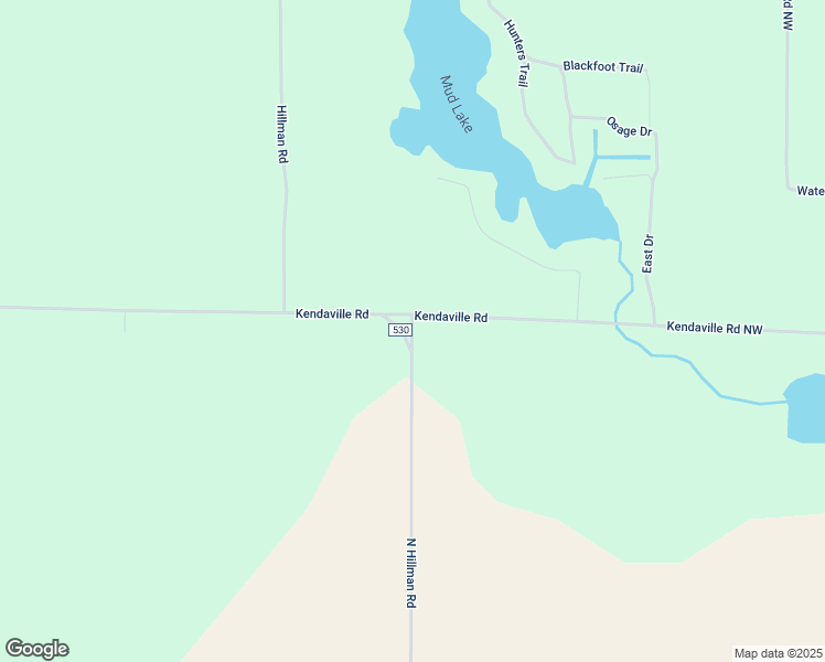 map of restaurants, bars, coffee shops, grocery stores, and more near 4972 North Hillman Road in Lakeview