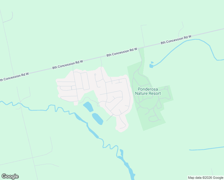 map of restaurants, bars, coffee shops, grocery stores, and more near 154 Gracehill Crescent in Hamilton