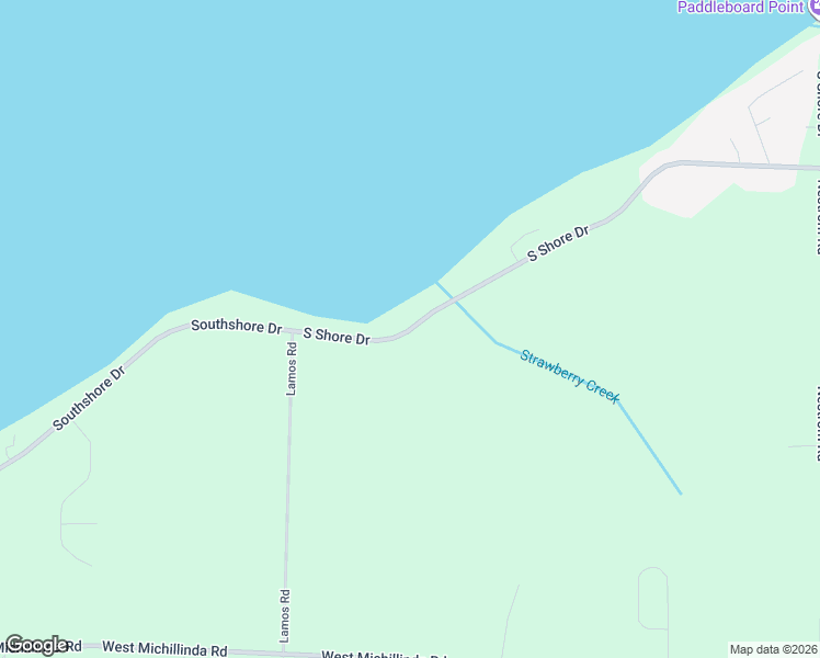 map of restaurants, bars, coffee shops, grocery stores, and more near 6042 South Shore Drive in Whitehall