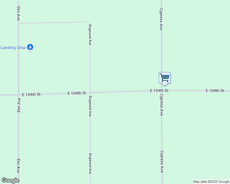 map of restaurants, bars, coffee shops, grocery stores, and more near 6961 East 104th Street in Howard City