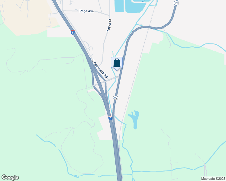 map of restaurants, bars, coffee shops, grocery stores, and more near 1751 South Calapooia Street in Sutherlin