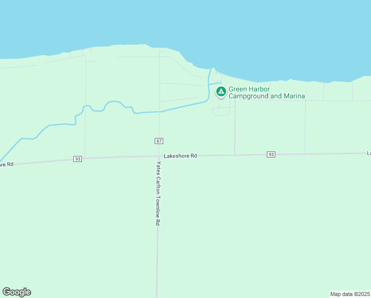 map of restaurants, bars, coffee shops, grocery stores, and more near 12773 Lakeshore Road in Lyndonville