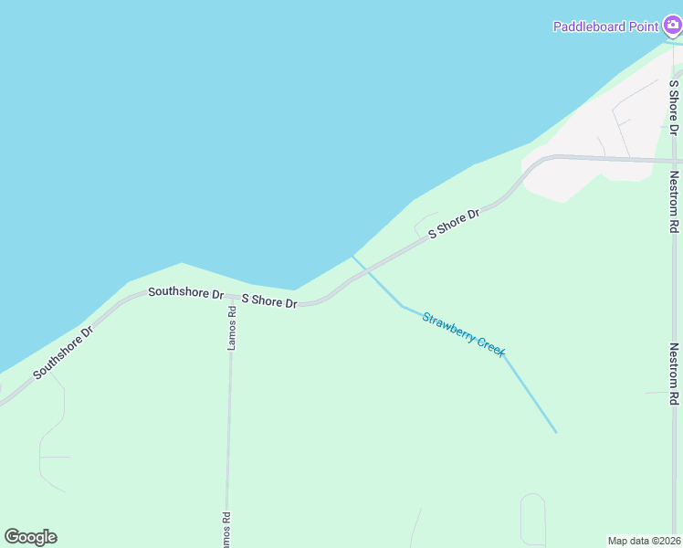 map of restaurants, bars, coffee shops, grocery stores, and more near 6042 South Shore Drive in Whitehall