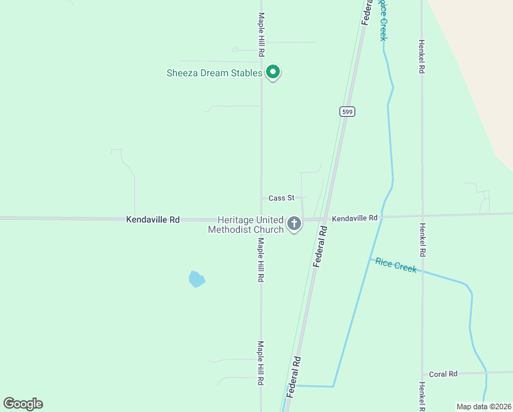 map of restaurants, bars, coffee shops, grocery stores, and more near 5211 North Park Street in Pierson