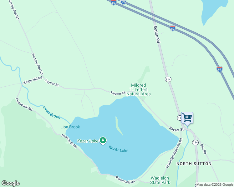 map of restaurants, bars, coffee shops, grocery stores, and more near Keyser Street in Sutton