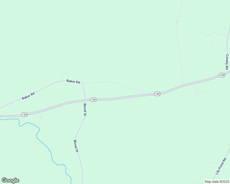 map of restaurants, bars, coffee shops, grocery stores, and more near 1220 Baker Road in Granville