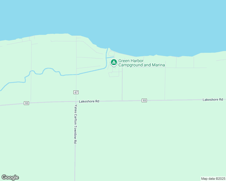 map of restaurants, bars, coffee shops, grocery stores, and more near 12773 Lakeshore Road in Lyndonville