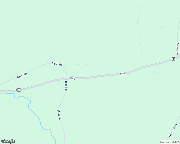 map of restaurants, bars, coffee shops, grocery stores, and more near 1220 Baker Road in Granville