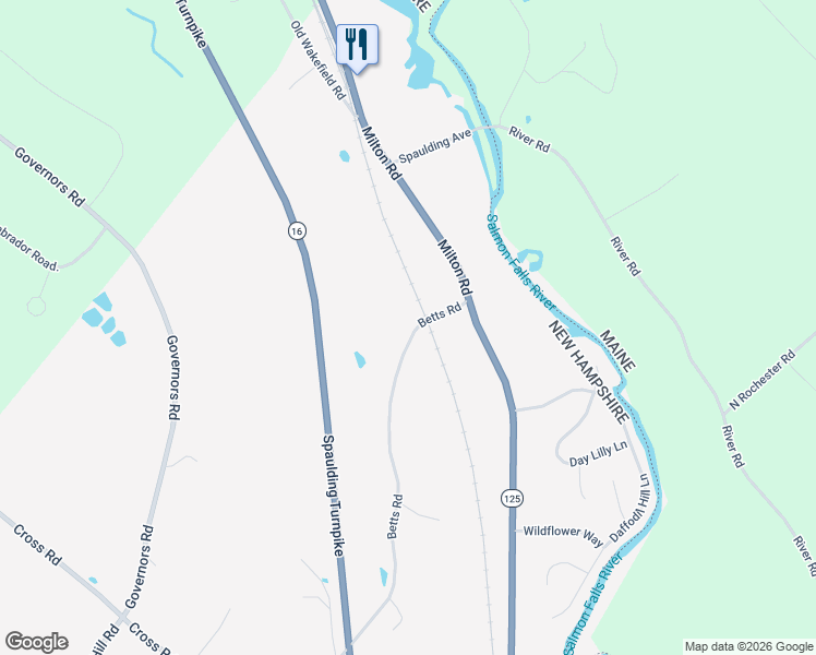map of restaurants, bars, coffee shops, grocery stores, and more near 114b Betts Road in Rochester
