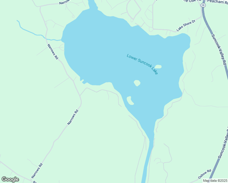 map of restaurants, bars, coffee shops, grocery stores, and more near 76 Brewster Road in Barnstead
