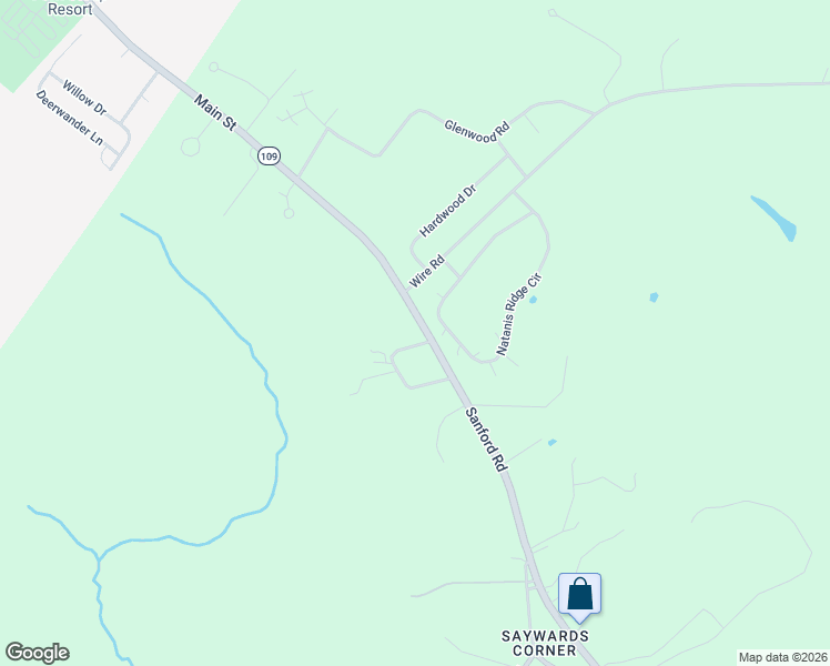 map of restaurants, bars, coffee shops, grocery stores, and more near 80 El Velvel Circle in Wells