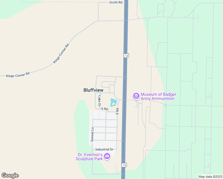 map of restaurants, bars, coffee shops, grocery stores, and more near E11062 Center Road in North Freedom