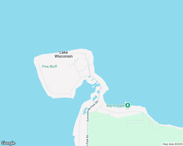 map of restaurants, bars, coffee shops, grocery stores, and more near N2710 Summerville Park Road in Lodi