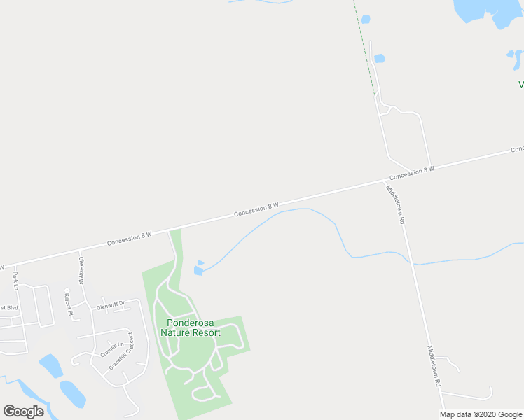 map of restaurants, bars, coffee shops, grocery stores, and more near 1172 8th Concession Road West in Hamilton