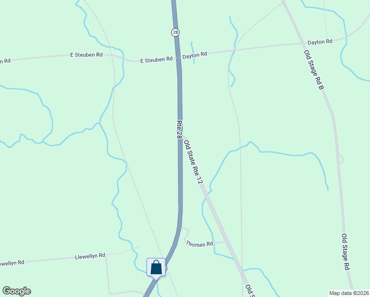 map of restaurants, bars, coffee shops, grocery stores, and more near 10552 New York 12 in Remsen