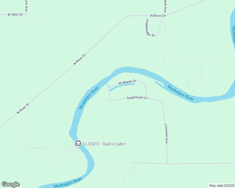 map of restaurants, bars, coffee shops, grocery stores, and more near 4269 Sugarbush Lane in Grant