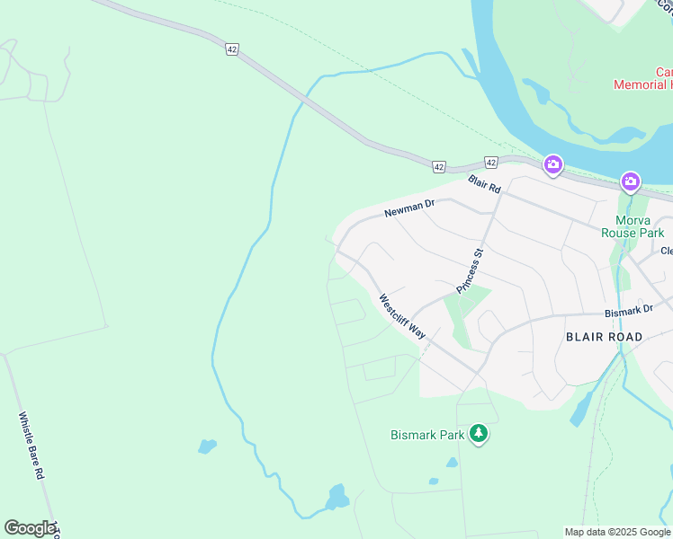 map of restaurants, bars, coffee shops, grocery stores, and more near 59 Westcliff Way in Cambridge
