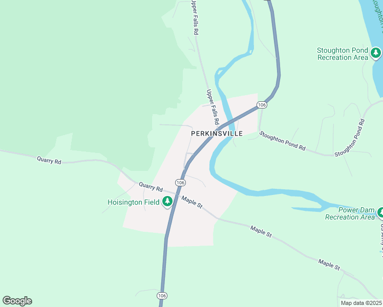 map of restaurants, bars, coffee shops, grocery stores, and more near 35 Church Street in Weathersfield