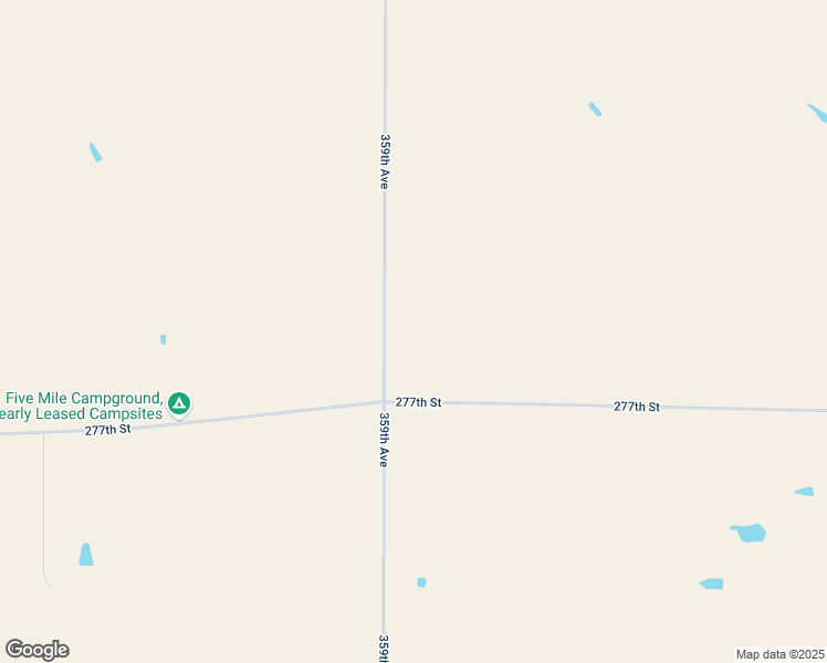 map of restaurants, bars, coffee shops, grocery stores, and more near 27684 South Dakota 1804 in Platte