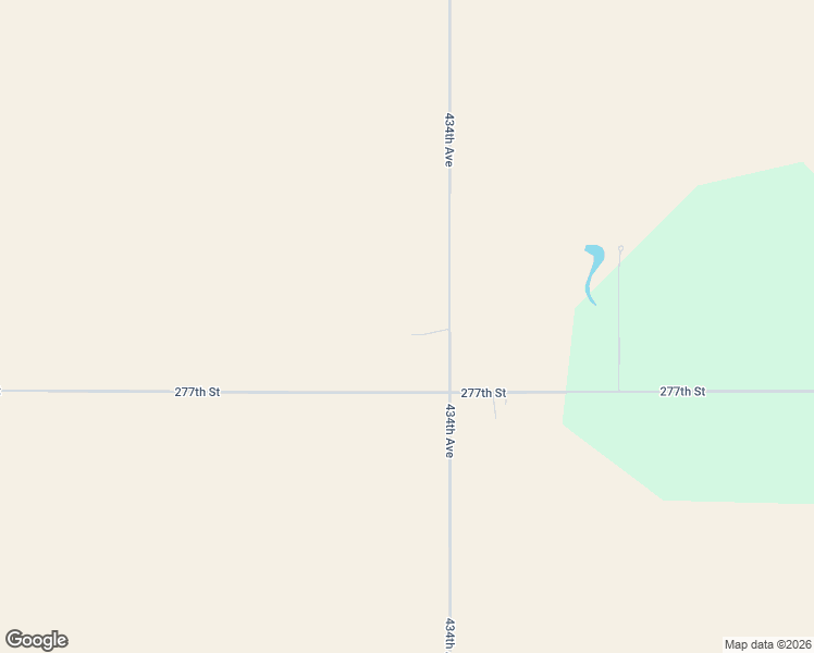 map of restaurants, bars, coffee shops, grocery stores, and more near 27687 434th Avenue in Freeman