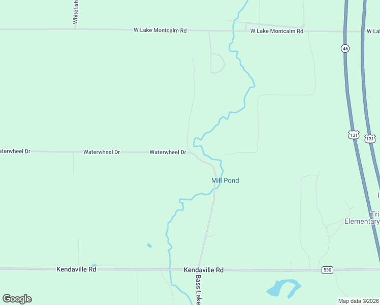 map of restaurants, bars, coffee shops, grocery stores, and more near 22500 Waterwheel Drive in Pierson