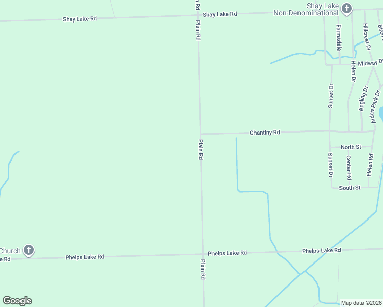 map of restaurants, bars, coffee shops, grocery stores, and more near 4770 Plain Road in Silverwood