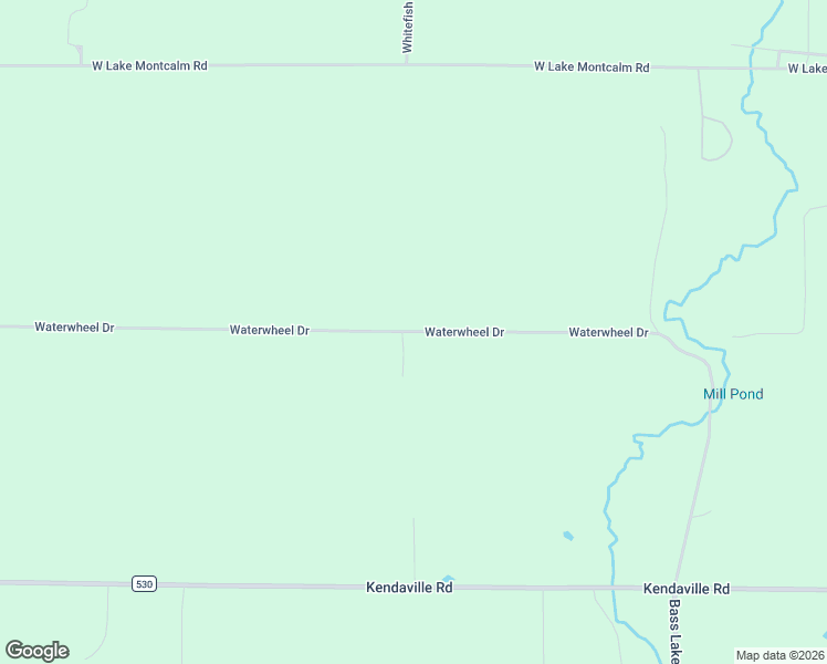 map of restaurants, bars, coffee shops, grocery stores, and more near 22500-23092 Waterwheel Drive in Pierson